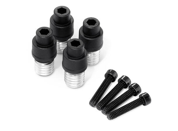 JL Audio - HD STACK KIT bolt sett m tilb for stabling av HD forsterkere 